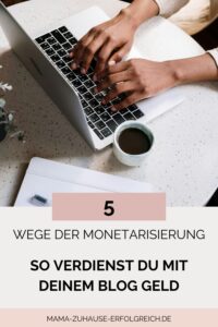 Möglichkeit, mit deinem Blog Geld zu verdienen. 5 Wege der Monetarisierung.