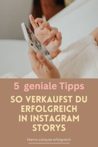 Mit Instagram Geld verdienen. So verkaufst du deine E-Books und anderen digitalen Produkte erfolgreich über die Storys. Hol dir meine Tipps.
