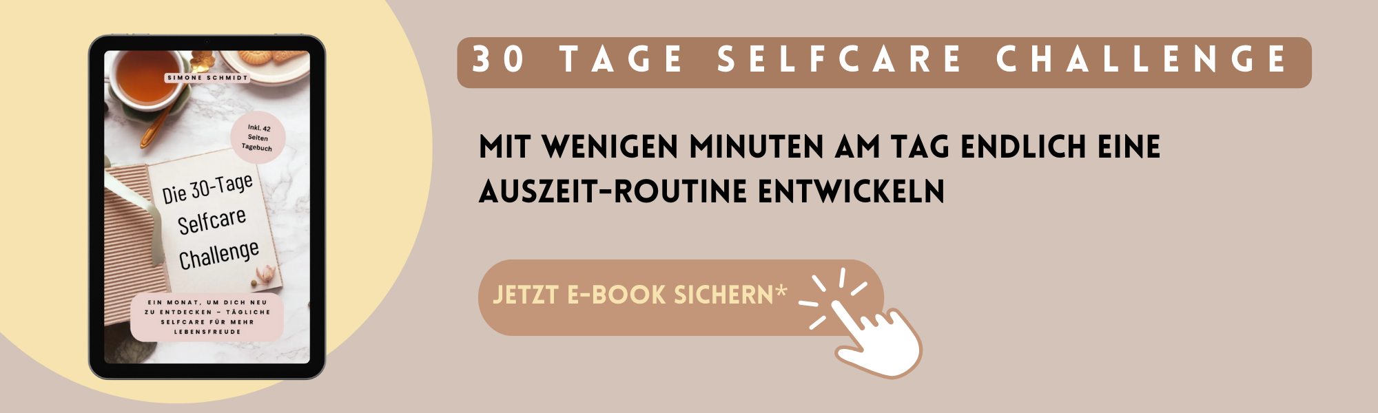 Auszeit als Mama nehmen. Challenge für Selfcare und Achtsamkeit