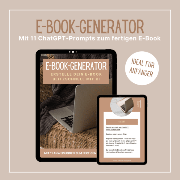E-Book schreiben mit dem E-Book-Generator