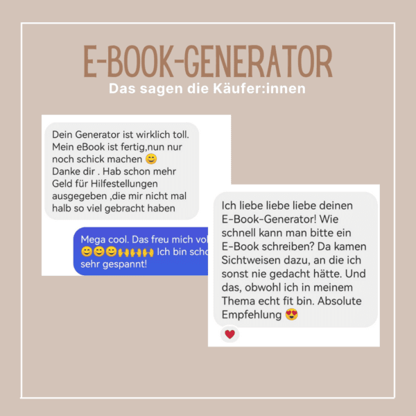 E-Book-Generator. Mit 11 Prompts und ChatGPT zum eigenen Ebook – Bild 2