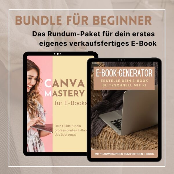 Von Null auf E-Book | Das Bundle für dein eigenes digitales Produkt
