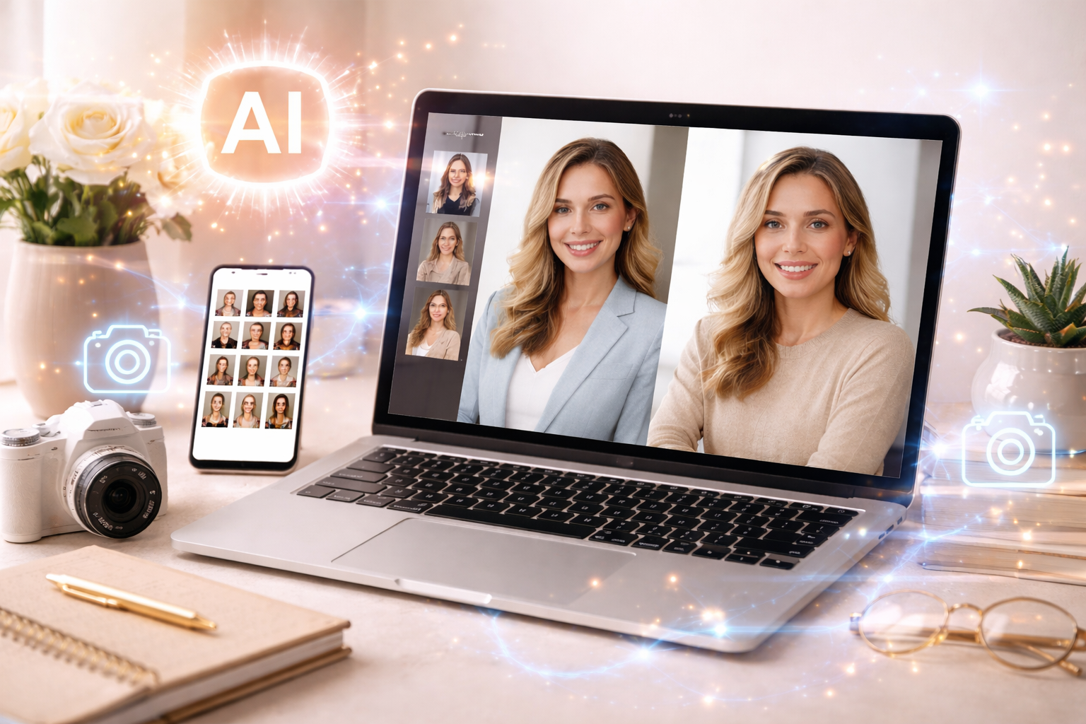 Profilbild mit KI erstellen: professionelle Businessfotos ohne Fotograf