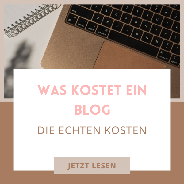Kosten für Blog - pro Monat und im Jahr